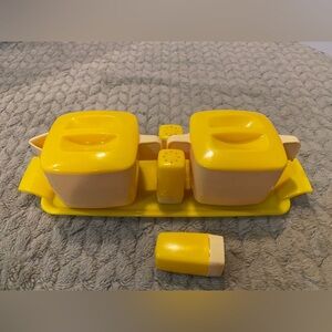 Vintage 50s 60s Mid Century Federal Tool Corp Plastic Tray Coffee Kit